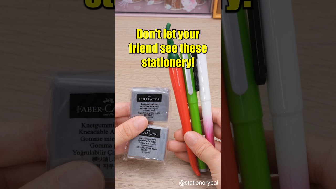 Don't let your friend see these stationery!#shorts