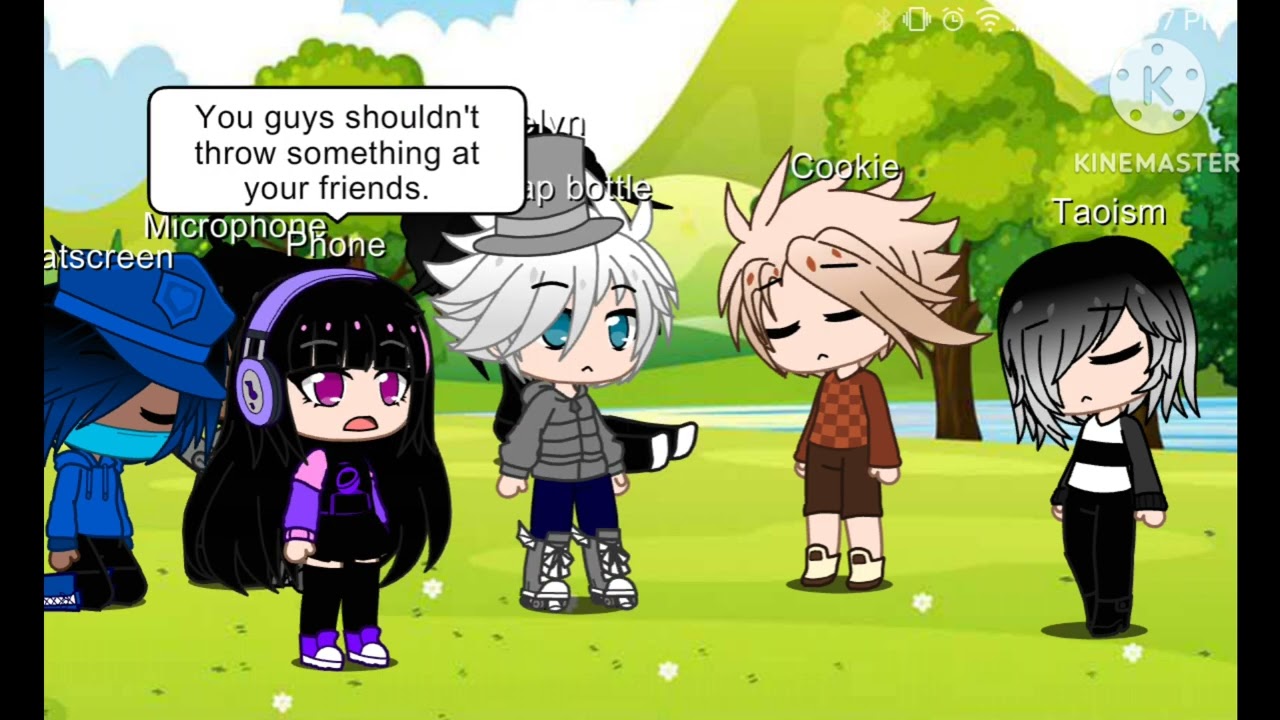 Don't throw things at your friends by Yo gabba gabba gacha club