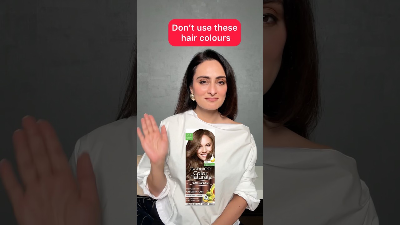 ❌Don’t use these hair colours ❌
