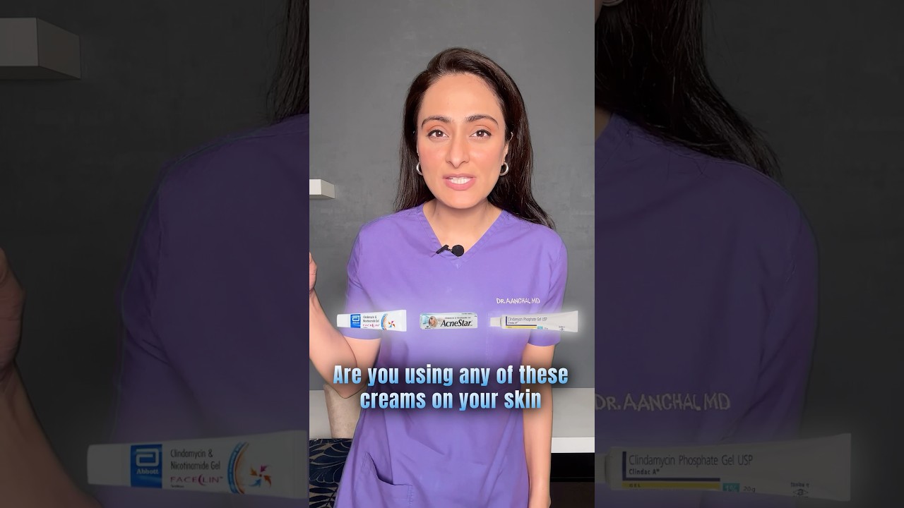 Don’t use this creams ❌antibiotic resistance | difficult to treat acne