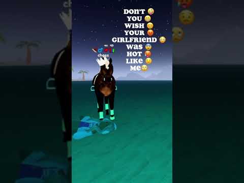 Dont you wish your girlfriend was hot like me 🕯️#horse #wildhorseislands