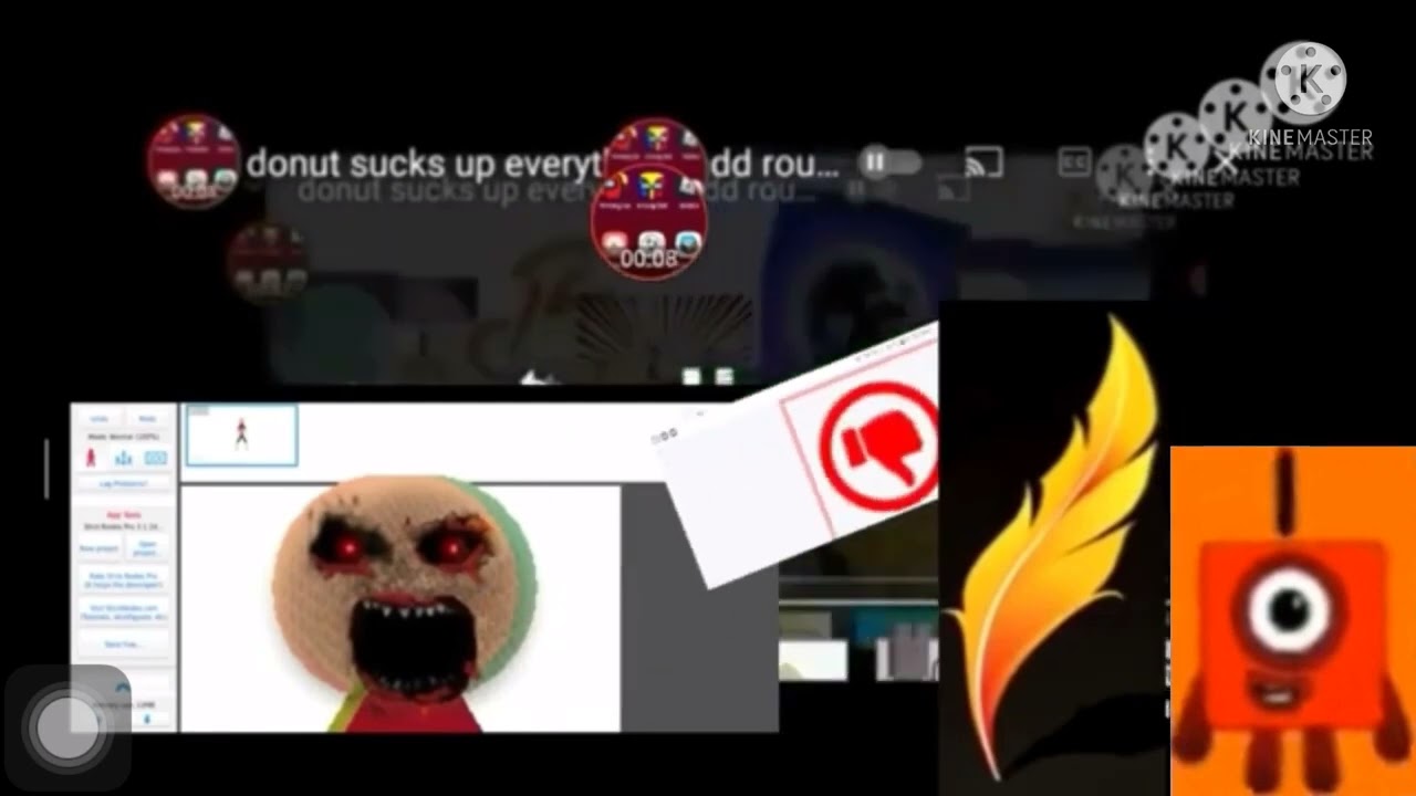 Donut Sucks Up Everything Add Round 35