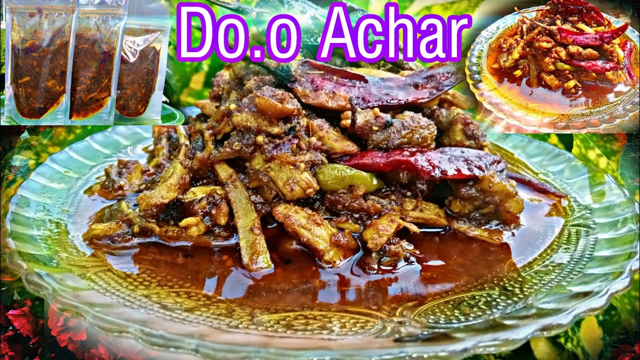 Do.o be.en achar||Chicken Pickle Recipes||Pickle||Garo recipes||Garo style||@marakjakma