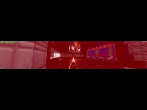 Doom GZDoom Triple Screen Ultrawide 48:9 7680x1440 test