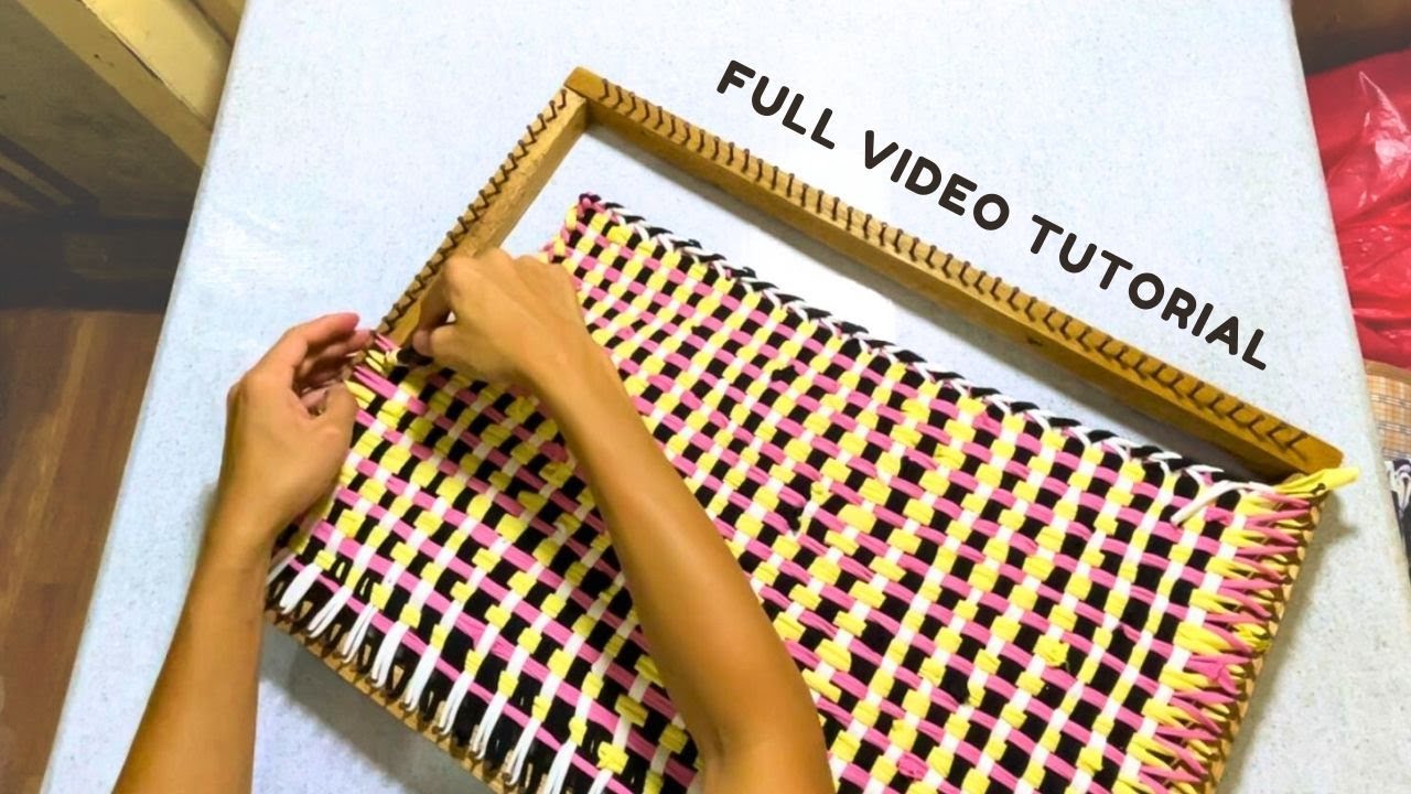 DOORMAT Full Tutorial (String Doormat 'Basahan' Step by Step)