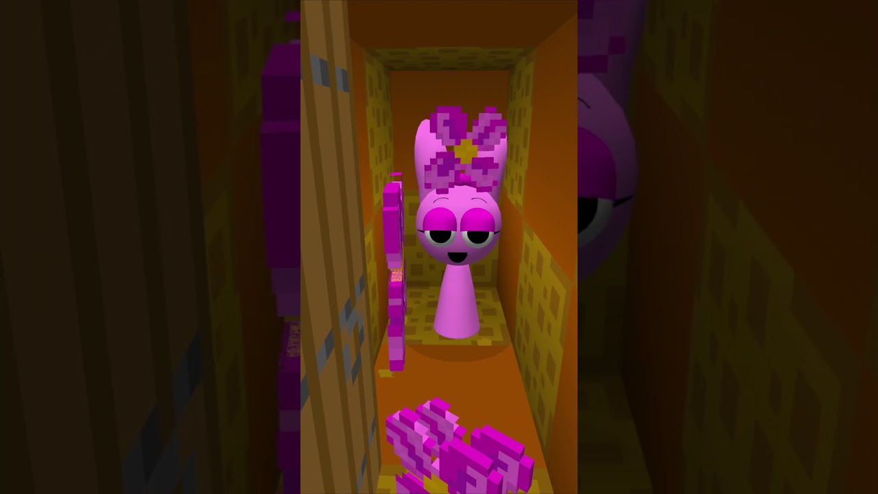 Doors Lead To HypnoDancer🌻 x Masha🍓 vs Squid Game🦑 x Sprunki Oren🧡 - OHIO Ending #minecraft #shorts
