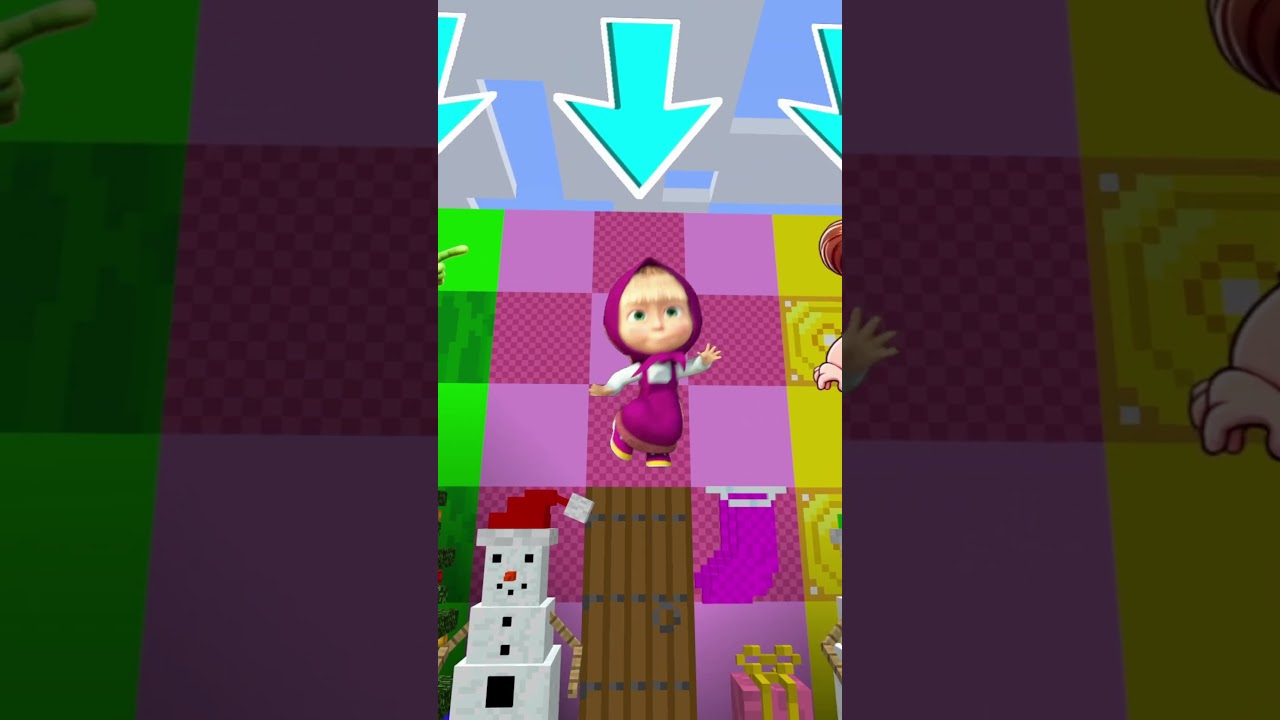 Doors Lead To Zombie HypnoDancer🌱 vs Squid Game🦑 and Sprunki Oren🧡 - OHIO #minecraft #shorts