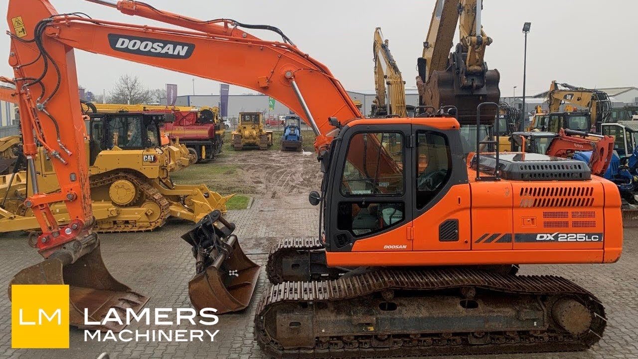 Doosan DX225 LC for sale @ lamersmachinery.com