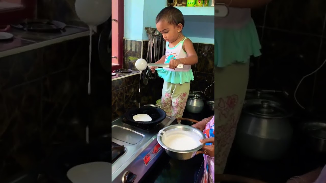 🥰Dora kutty sutta Dosa //#shorts #dosai amma dosai