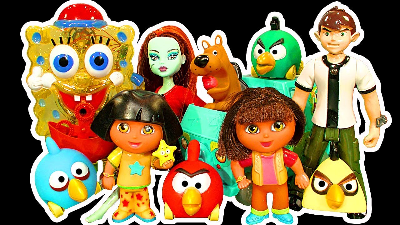 Dora Spongebob Scooby Doo Monster High Ben10 Spiderman Dark Side Knock Off Fail Toys & More