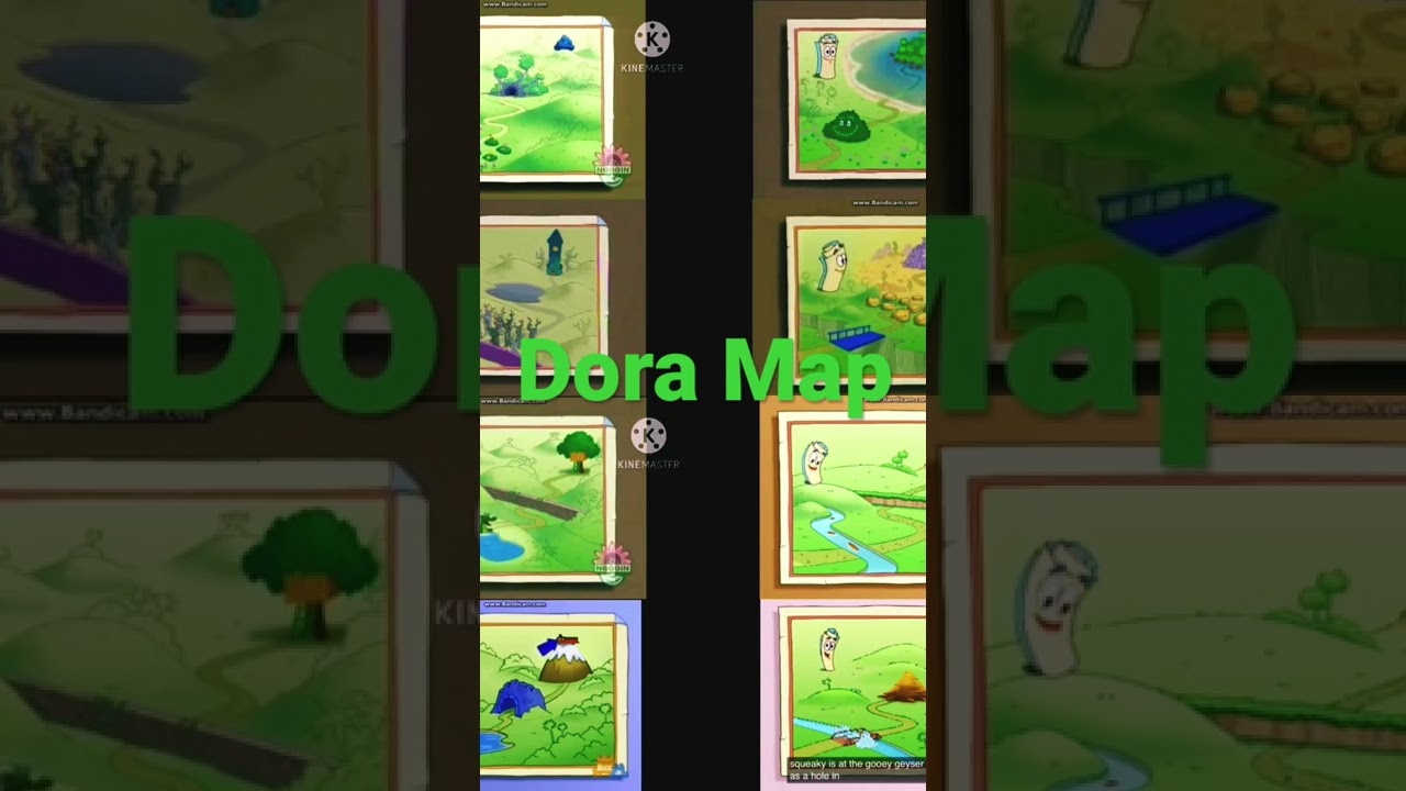 Dora The Explorer All Maps 64 Episodes At The Same Time