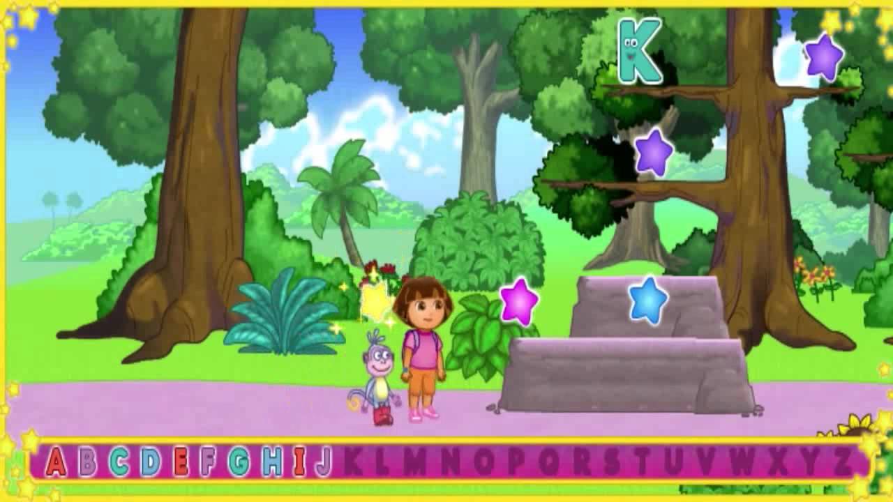Dora the Explorer Game - Dora Alphabet Forest Adventure