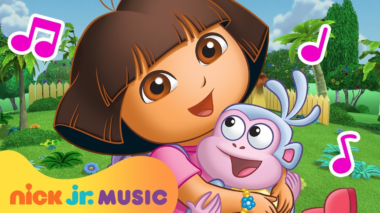 Dora the Explorer Theme Song w/ Lyrics! | Sing Along Preschool Songs | Nick Jr. Music