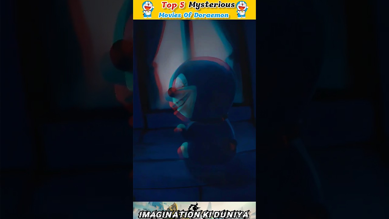 Doraemon की 5 सबसे Mysterious Movies😨 ||Top 5 most Mysterious Movies of Doraemon #shorts #doraemon