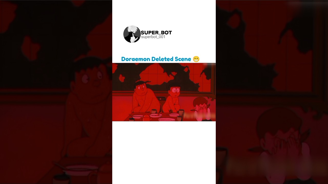 Doraemon Deleted Scene 😂 #doraemon #deletedscenes #shorts