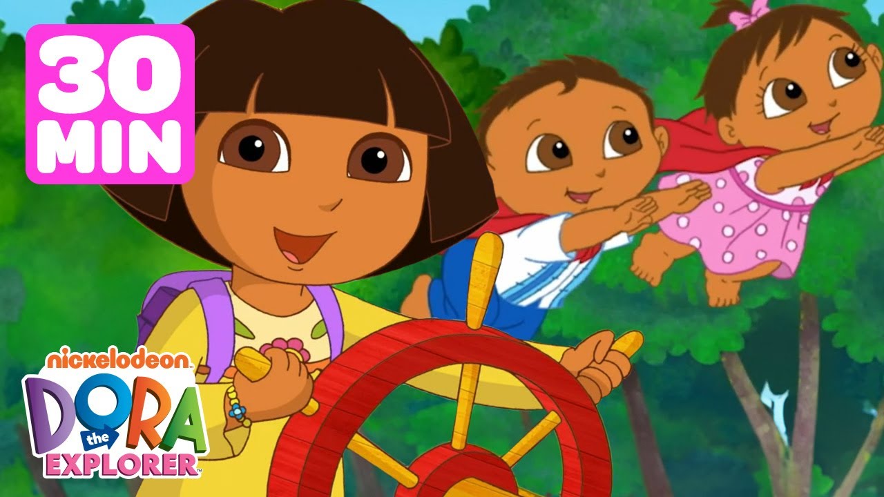 Dora's Best Baby Rescues! 👶 30 Minute Compilation | Dora the Explorer