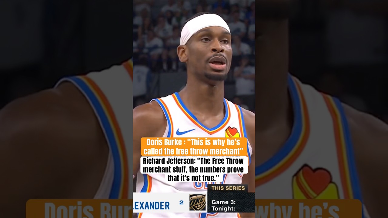 Doris Burke & Richard Jefferson on the “Free Throw Merchant” comments 👀