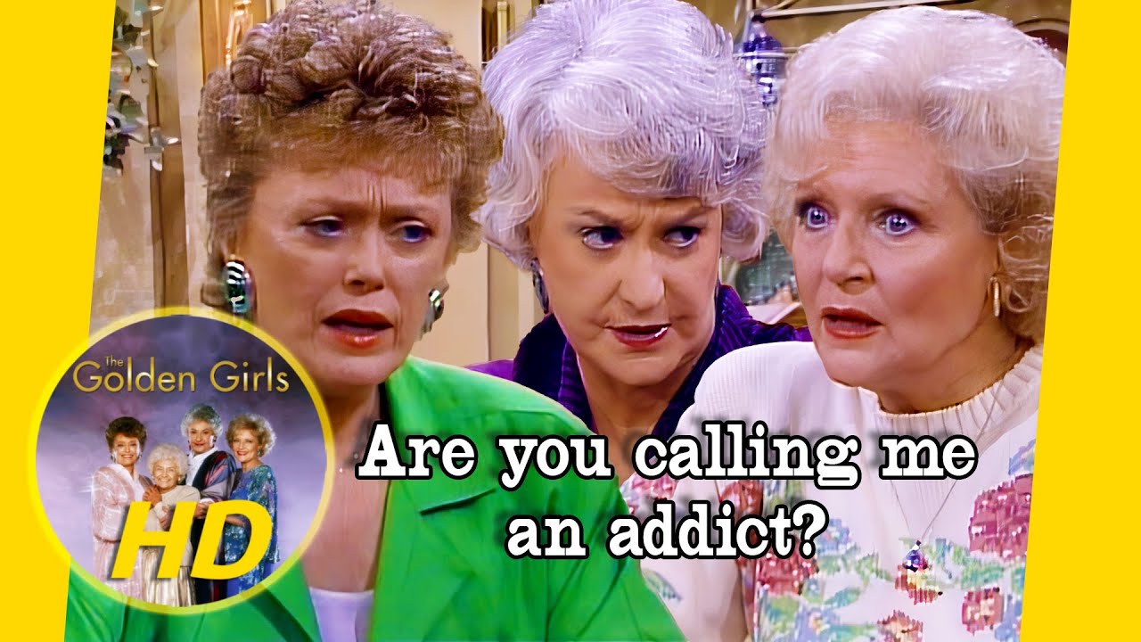 Dorothy & Blanche ask Rose if she is dependant on her prescription pills. - Golden Girls HD