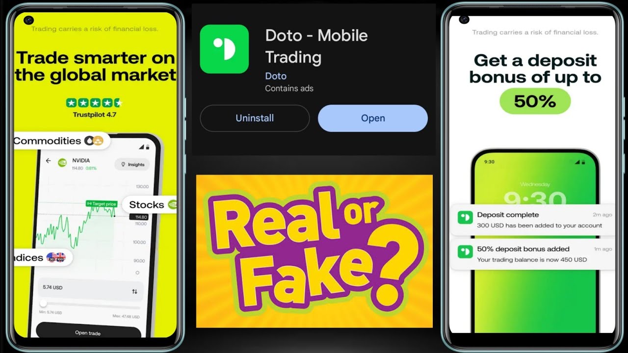 Doto App - Doto Trading App