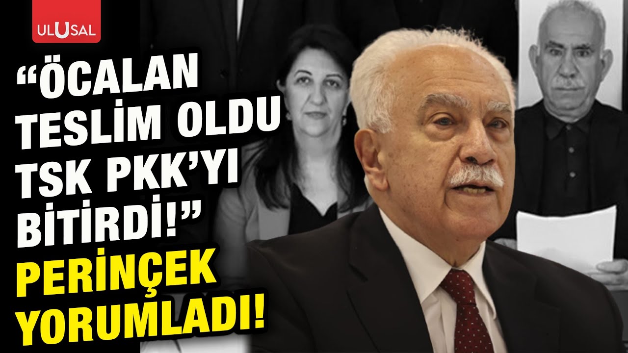 Doğu Perinçek Öcalan'ın PKK'ya yaptığı çağrıyı yorumladı: 