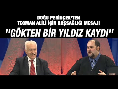 Doğu Perinçek'ten Teoman Alili için başsağlığı mesajı: ''Gökten bir yıldız kaydı''
