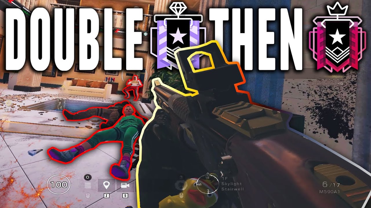 Double Diamond Then Champ | Rainbow Six Siege