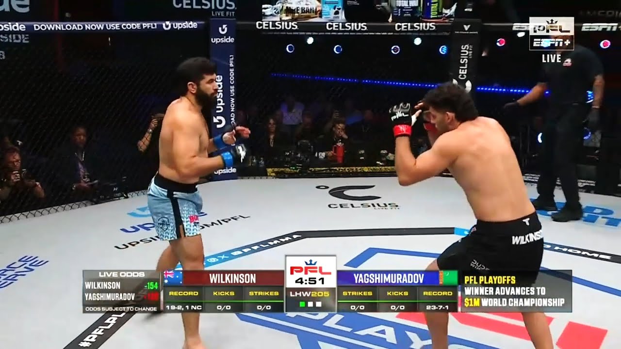 Dovletdzhan Yagshimuradov vs Rob Wilkinson | FULL FIGHT | PFL 8 - 2024