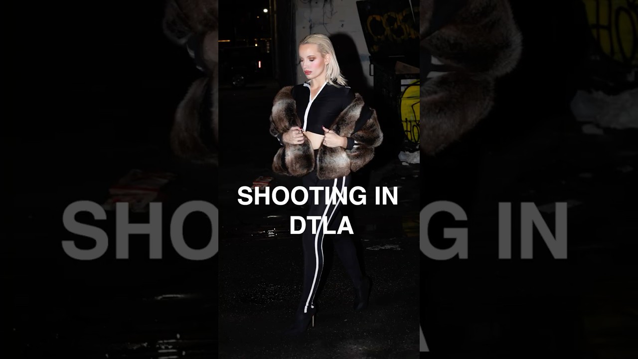 Downtown LA Fashion Photoshoot