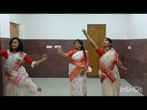 Dr. Chirasree Sarkar dance program at airport.
