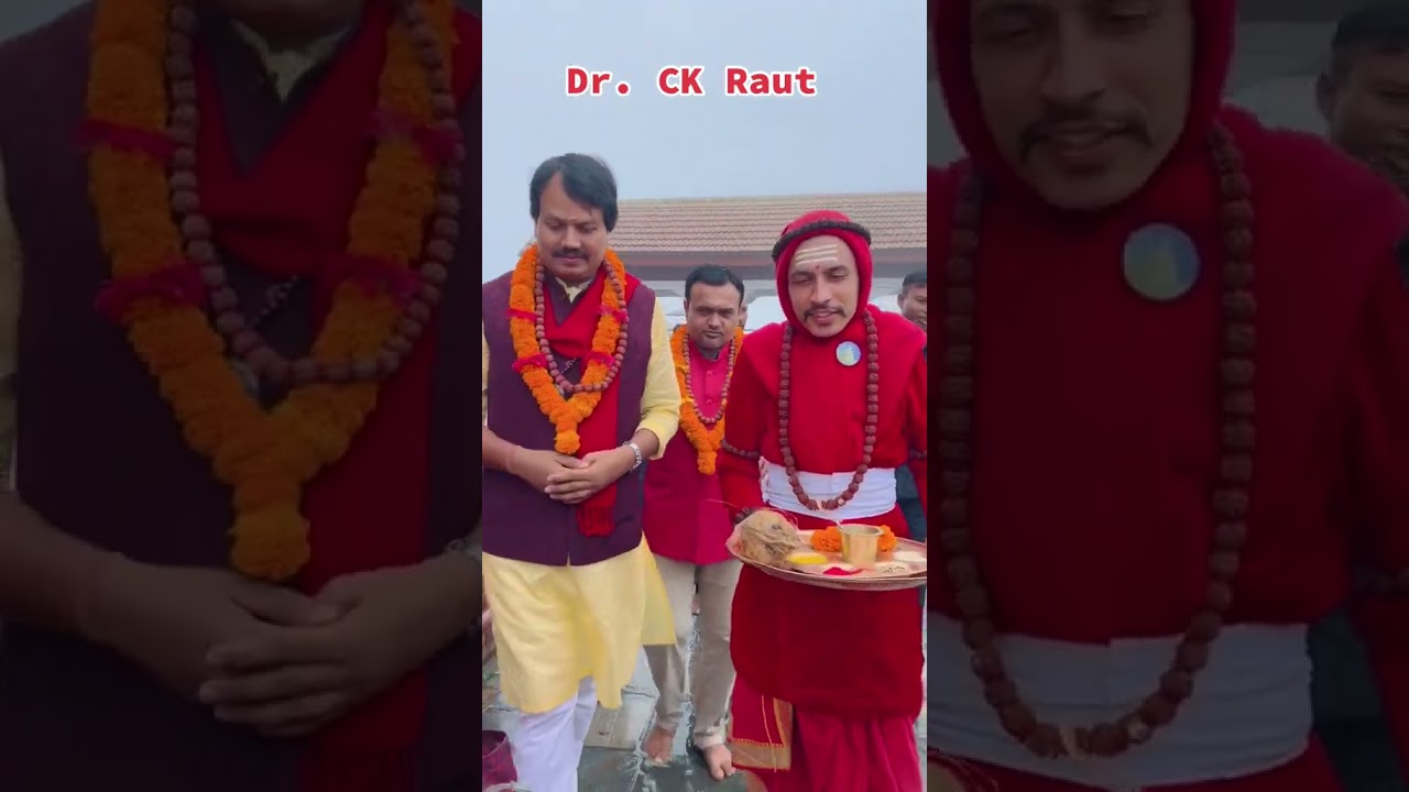 Dr. CK raut sir visit the manokamna temple ❤️🤗 jay madhesh