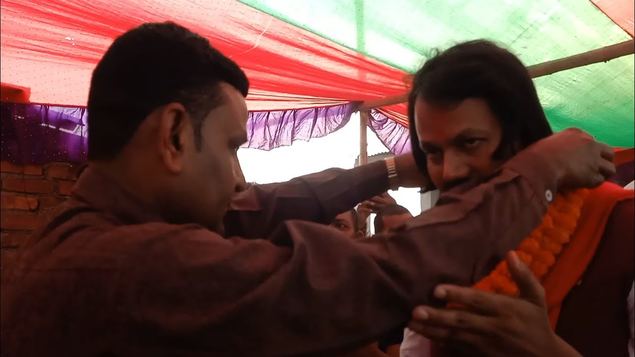Dr CK raut welcome in our village full video सी. के राउत की भव्य स्वागत किया गया gau