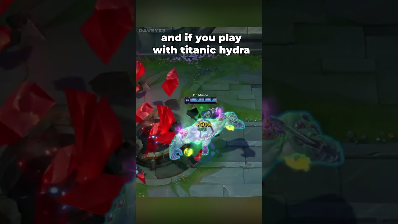 dr mundo is stupidly broken 🤣