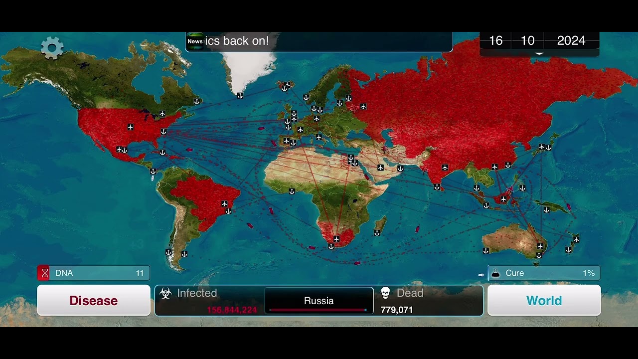 Dr. Robotnik (Sonic SatAm) Visits the USA (Real World) a Plague Inc. Scenario.
