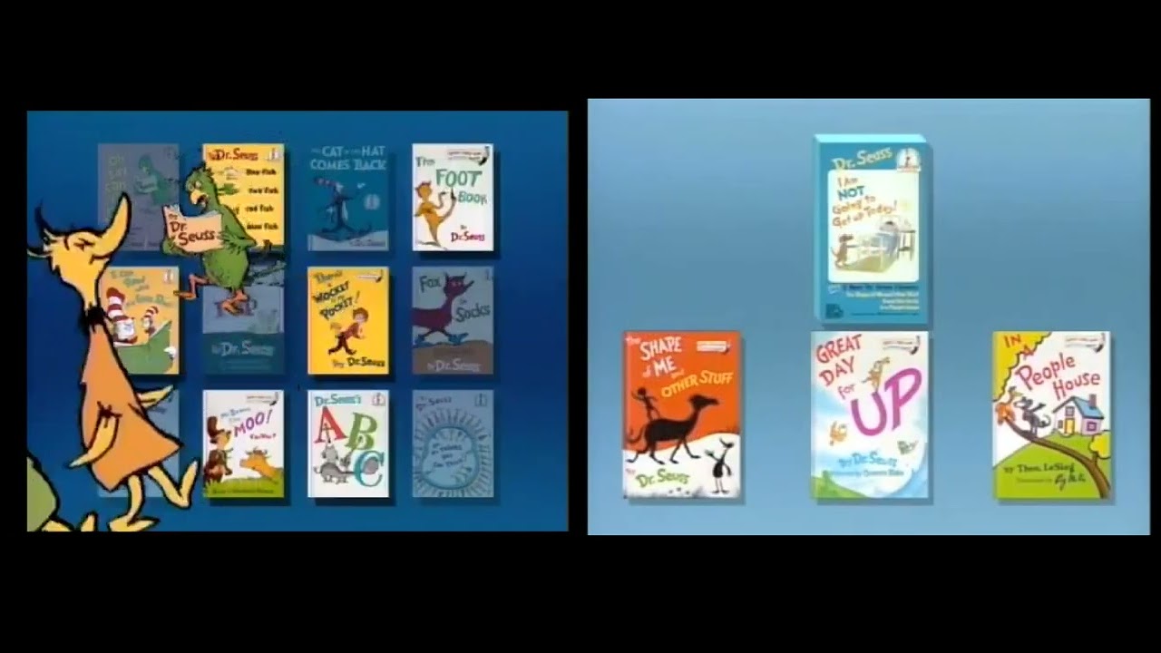 Dr. Seuss Beginner Book Video Theme Song Comparison (Original vs Beginner Book Video Promo Version)