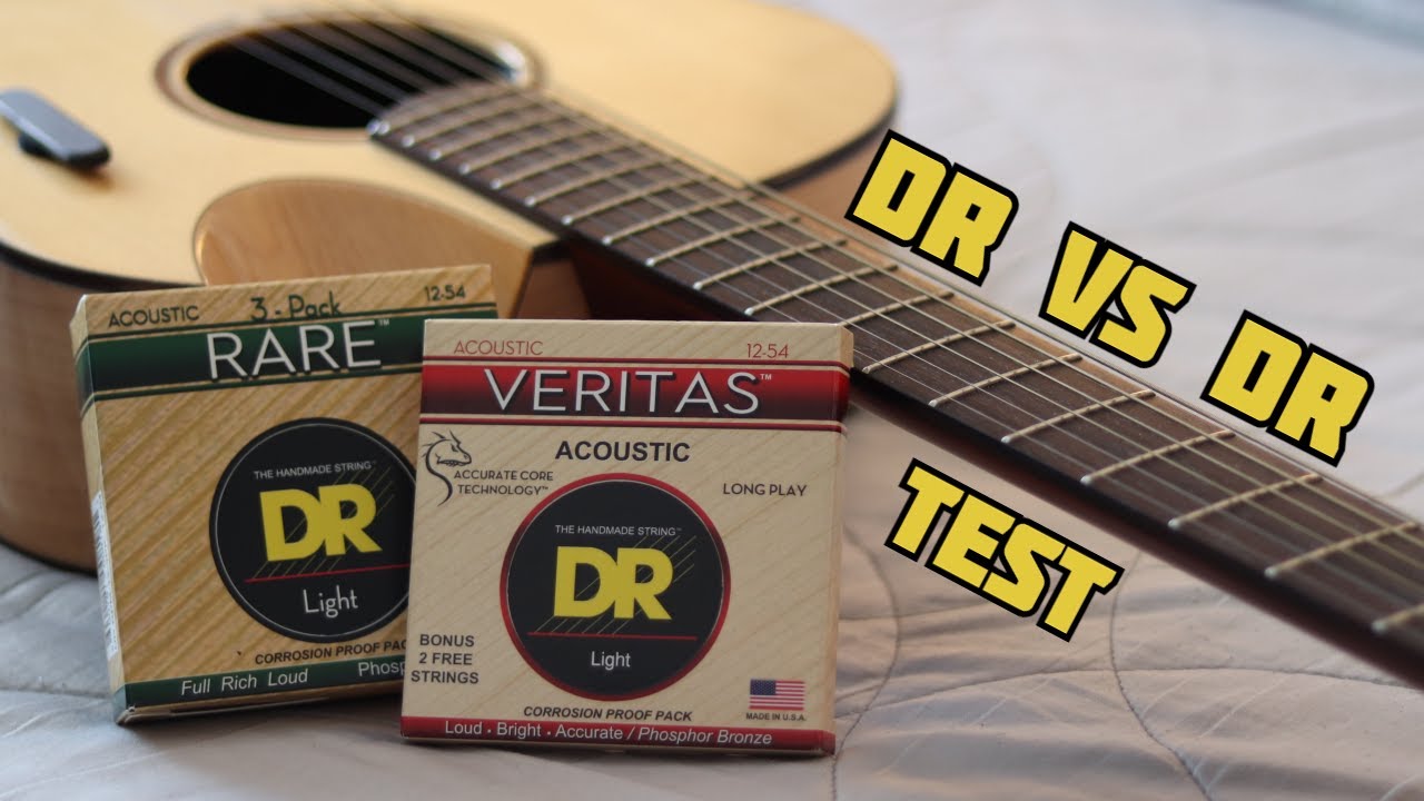 DR Veritas vs DR Rare  [which strings sound better?]