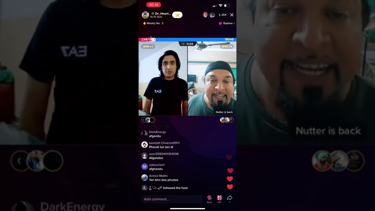 Dr vs nutter