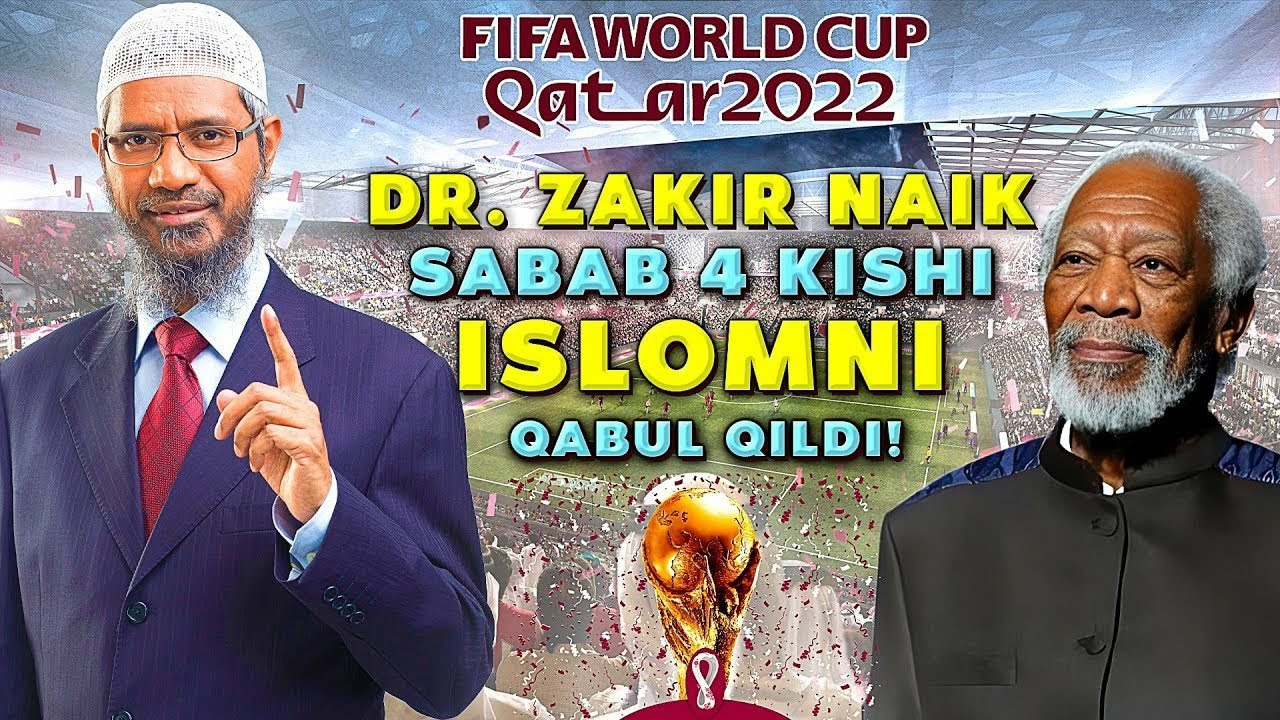 Dr. Zakir Nayk| Qatarda islom dinini qabul qilganlar| 5 vaqt azon| Qaysi mashxur inson.