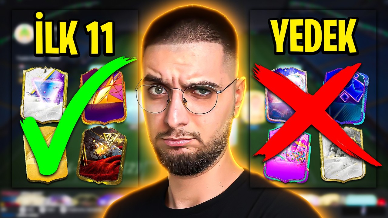 Draft ama Sadece İLK 11'deki OYUNCULARLA OYNAYABİLİRİM! | EA FC 25 DRAFT