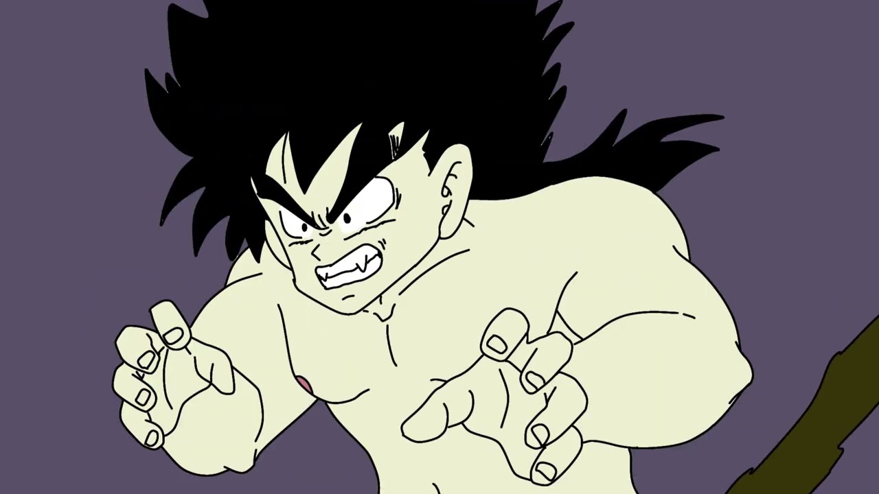 Dragon Ball Gohan Oozaru transformation