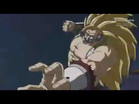 Dragon ball heroes ep 12-Metal Cooler dourado vs Kanba ssj3