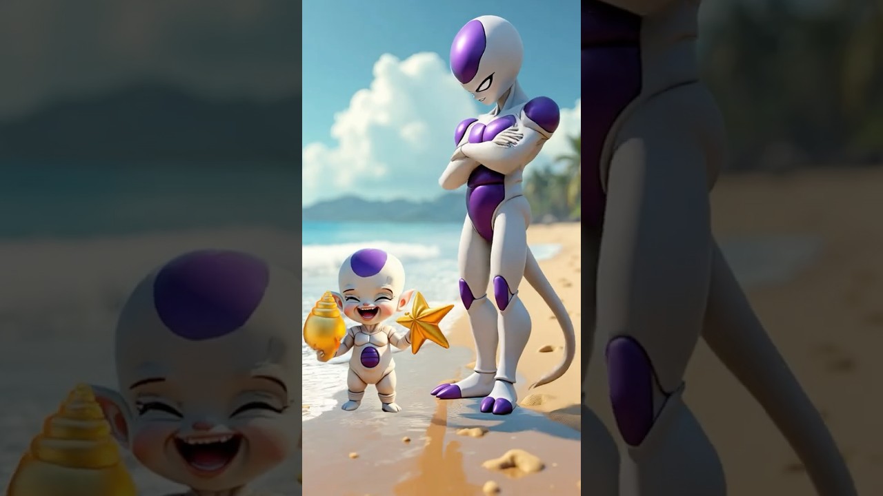 Dragon Ball Story: Frieza steals kid goku's stuff #goku #dragonball