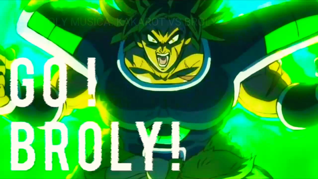 DRAGON BALL SUPER BROLY [THEME MUSIC] - KAKAROT VS BROLY 