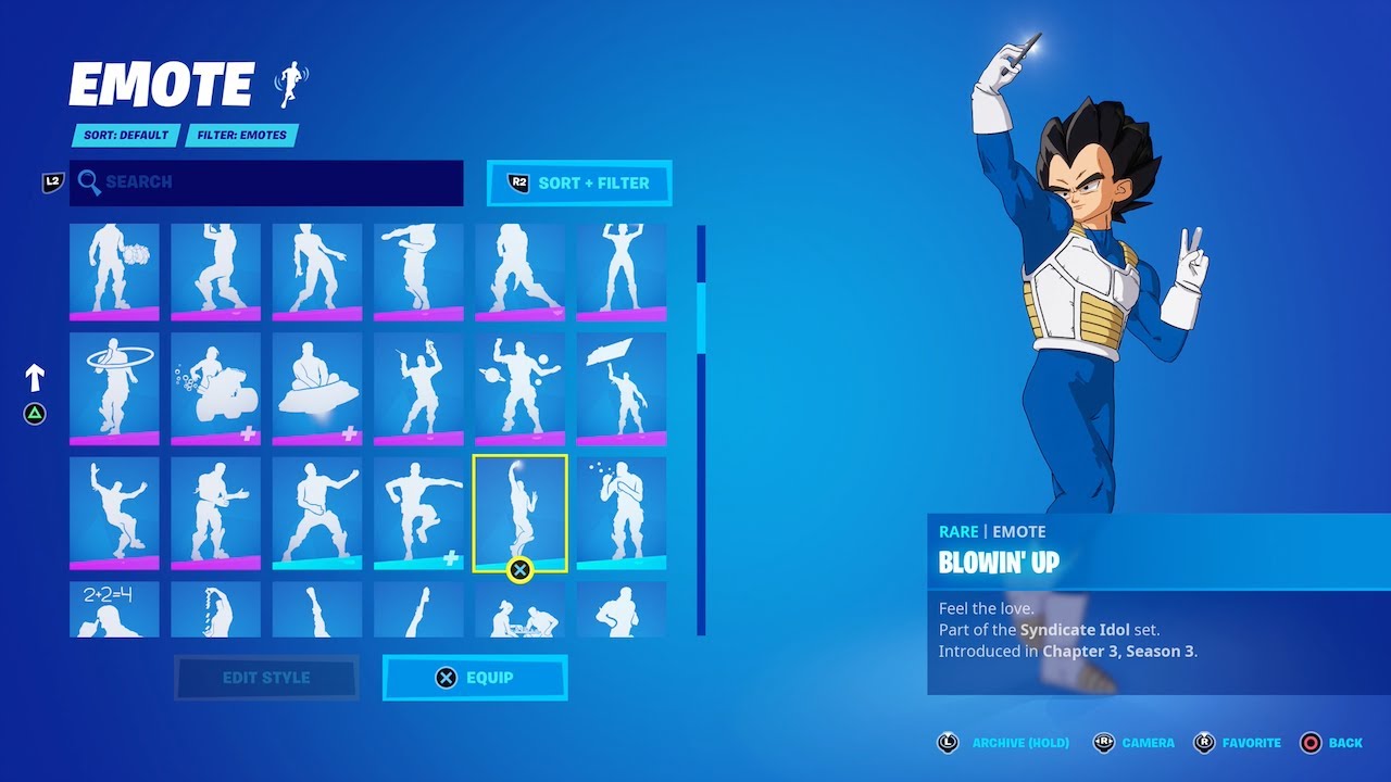 Dragon Ball Super VEGETA Dances to all FORTNITE Dance Emotes!