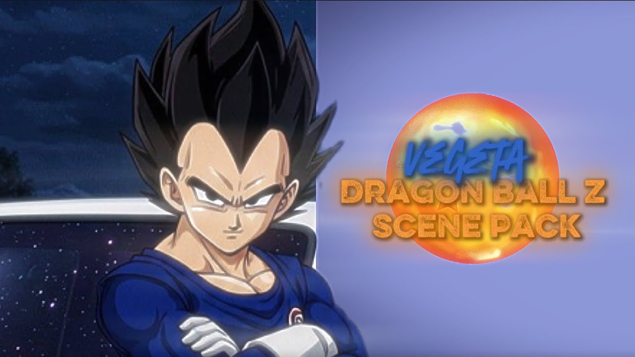 Dragon ball z Vegeta scene pack ( high quality)