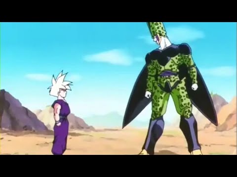 Dragon ball z-Gohan vs Cell perfecto-Pelea completa en español latino