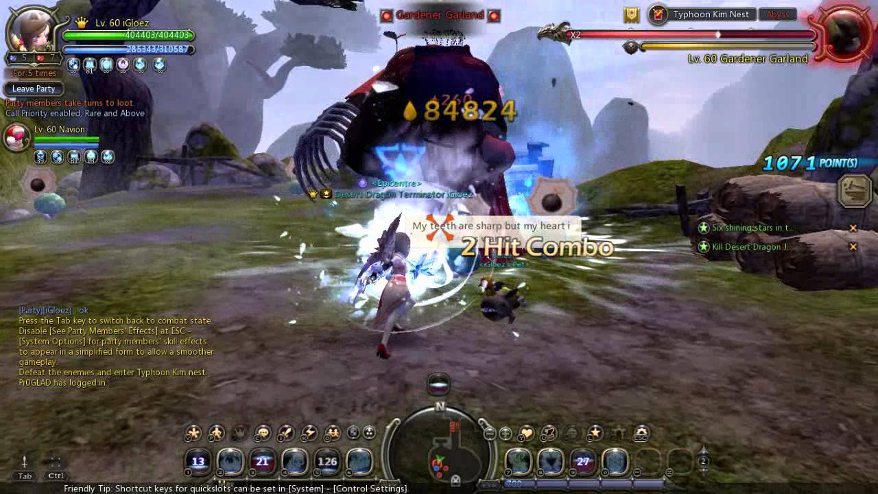 Dragon Nest Elestra New Skill Build + Equipment test