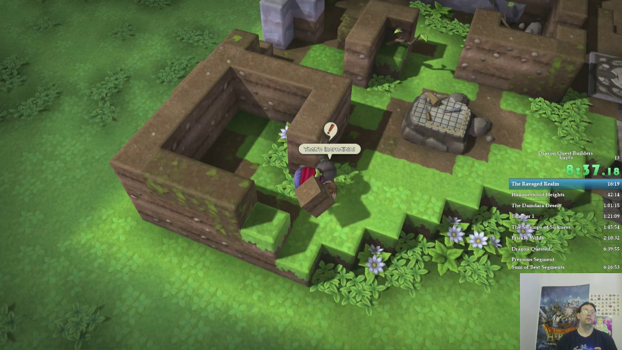Dragon Quest Builders speedrun - 6:22:33