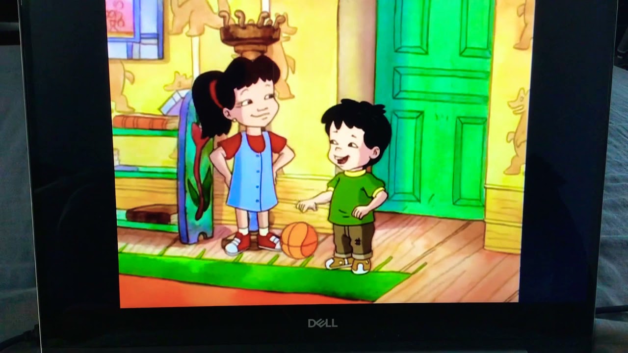 Dragon Tales Jumping Bean Basketball Shot 🏀