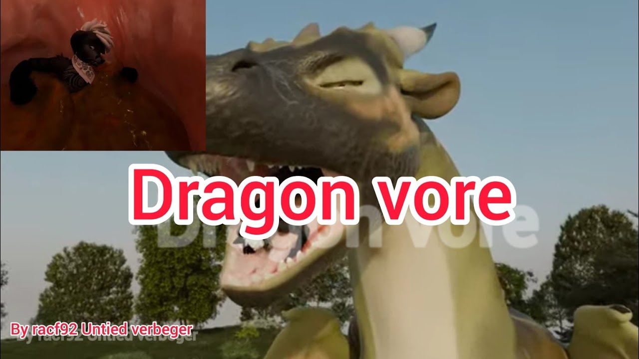 Dragon vore animation by racf92 Untied verbeger #[V- ANIM 3]