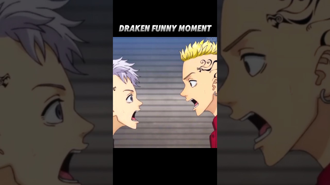 Draken Funny Moments😅 #shorts #viral #trending #anime #tokyorevengers #mikey #draken #youtube
